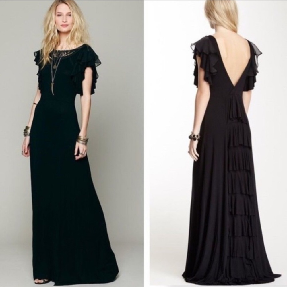 Free People Film Noir Dress Medium